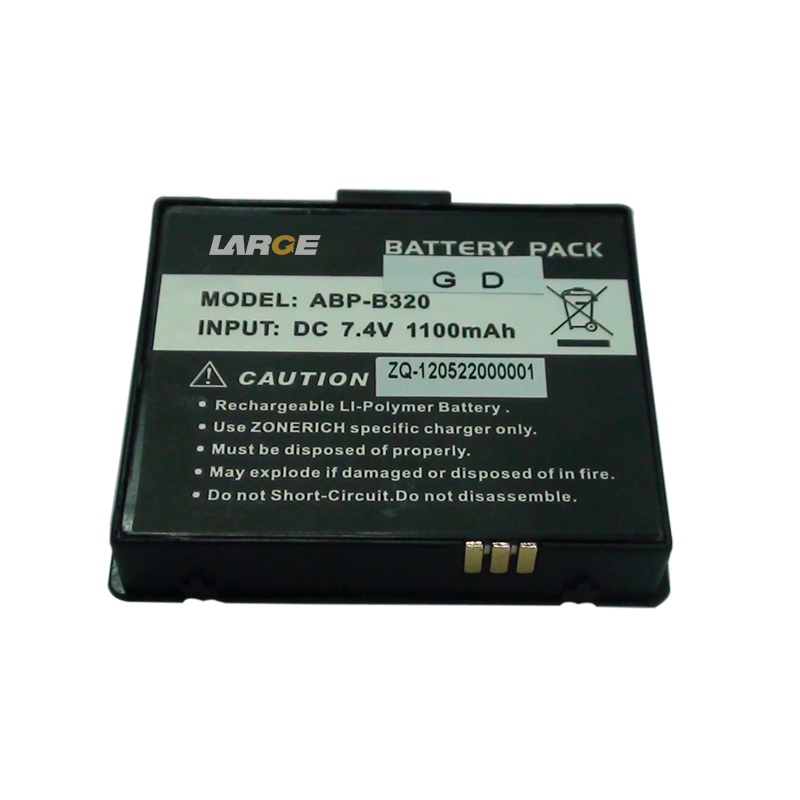 7.4V 1200mAh 474350 手持POS机锂离子电池 钴酸锂材料