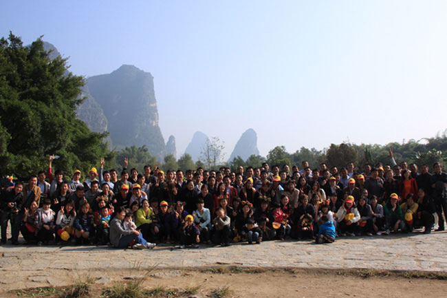 东莞钜大十周年庆典在桂林举行