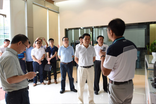 广东省国土厅厅长陈光荣到我司开展调研工作