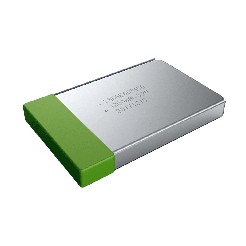  -40℃低温聚合物锂电池603450 3.7V 1200mAh，测控