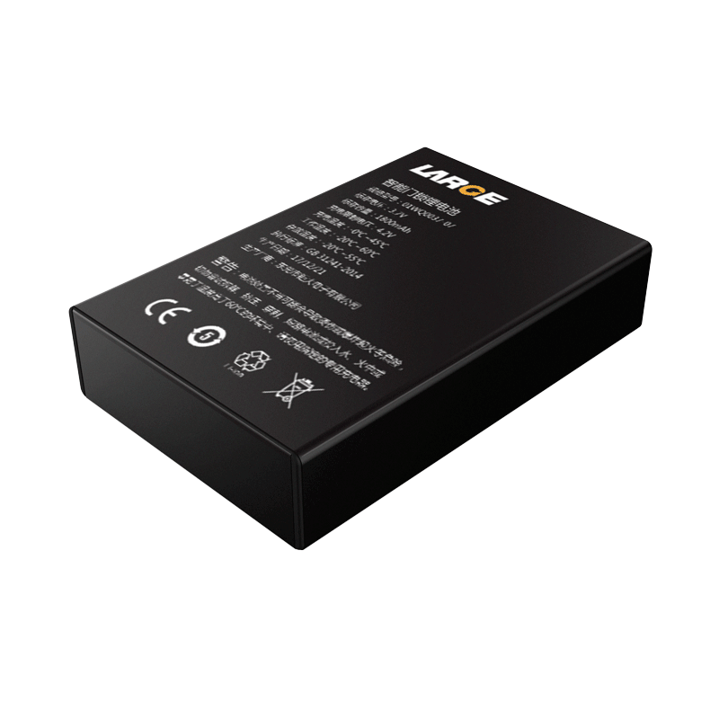 3.7V 1800mAh 103450 智能门锁铝壳锂离子电池 钴酸锂材料