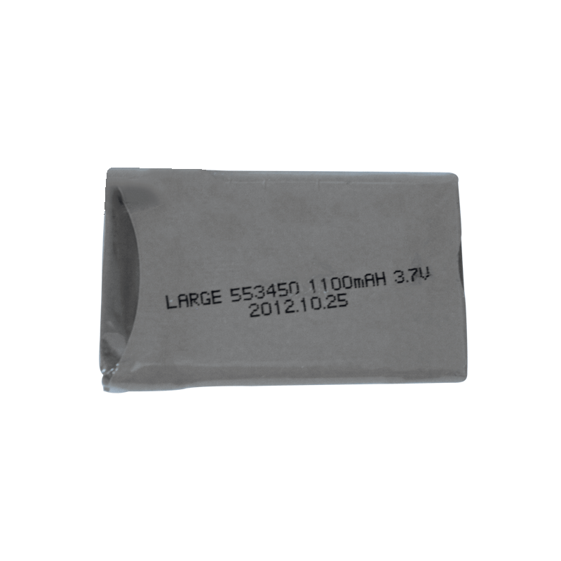 3.7V 1100mAh 553450 锂离子电池 钴酸锂材料 铝壳电池