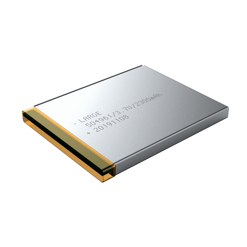 3.7V 2300mAh 504961 呼吸机聚合物锂电池，钴酸锂材料