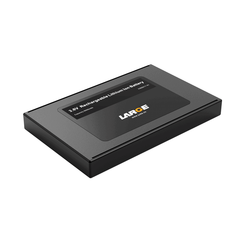 3.8V 5000mAh 高电压平台手持设备聚合物锂电池，三元材料