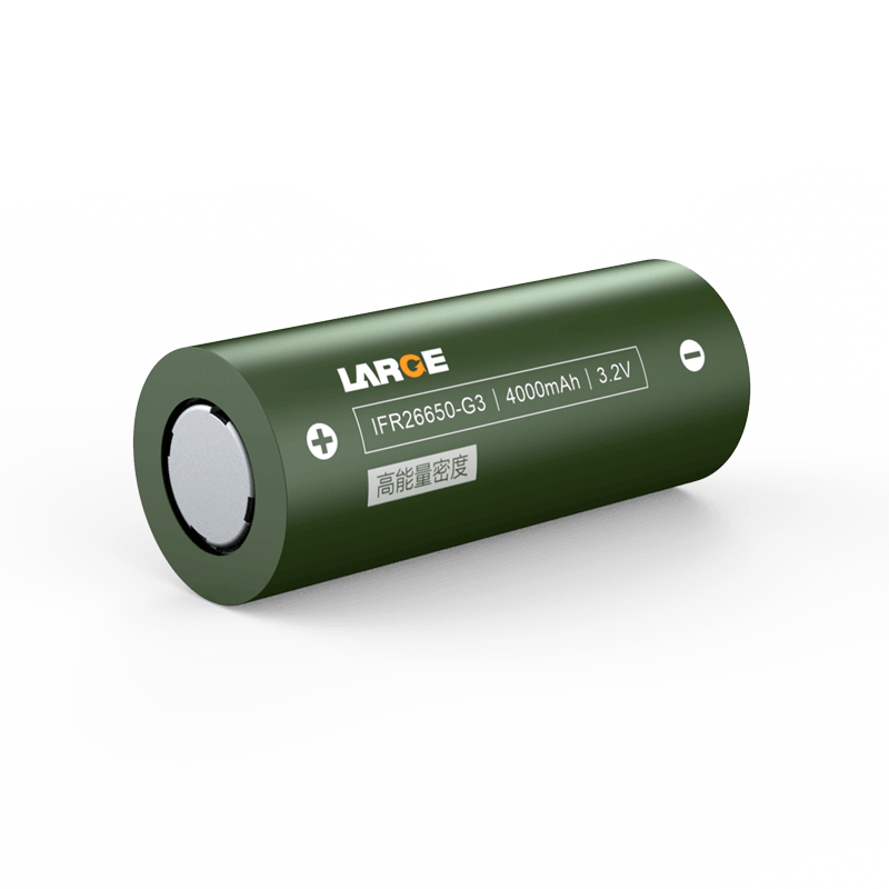 IFR26650 3.2V 4000mAh 高能量密度磷酸铁锂电池