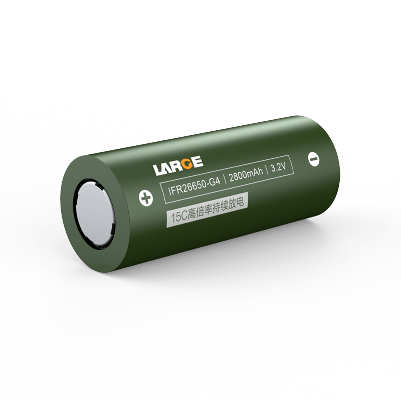 IFR26650 3.2V 2800mAh  15C高倍率持续放电磷酸铁锂电池