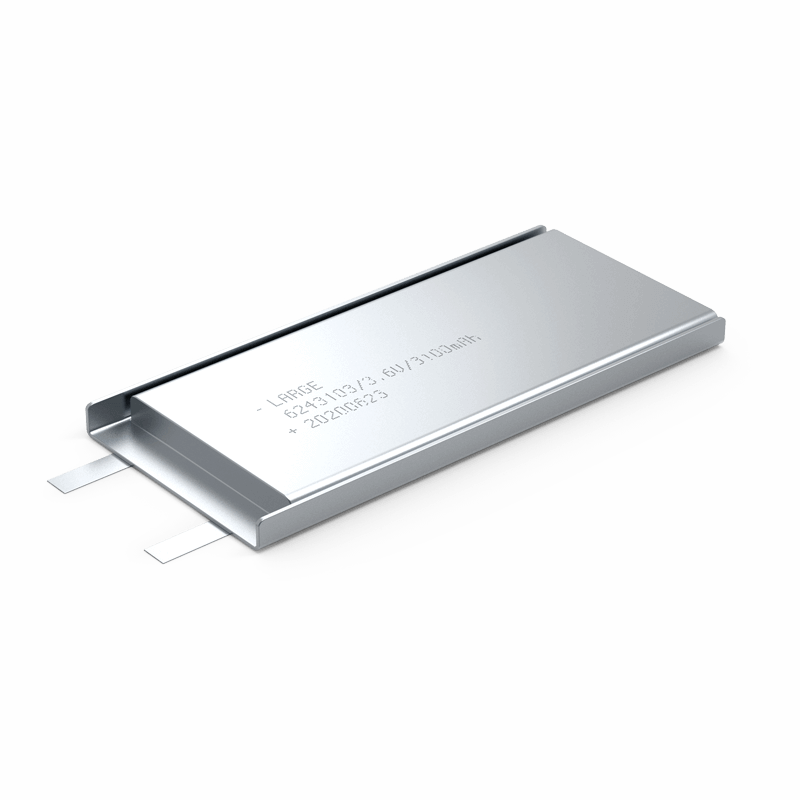 3.6V 3100mAh 6243103 聚合物防爆锂电池