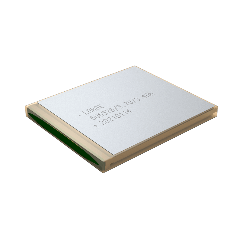 606576 3.7V 3.4Ah医疗喉镜聚合物锂电池