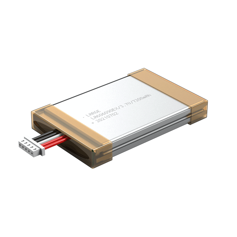 防爆聚合物锂电池606090 3.7V 7200mAh手持终端